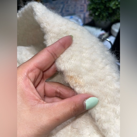 Vince | Fuzzy Knit Wool Alpaca Long Coat Size: Small - Picture 7 of 7